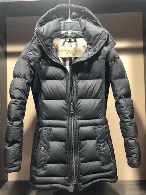 burberry puffer coat womens|Burberry nylon puffer coat.